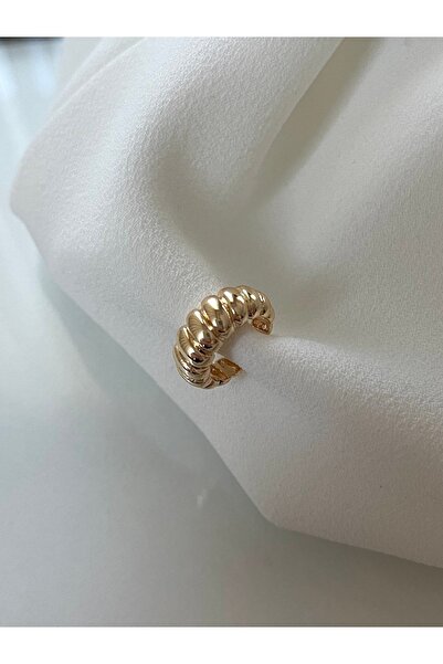 MİSSHİNG Kadın Sarma Gold Kıkırdak Küpe