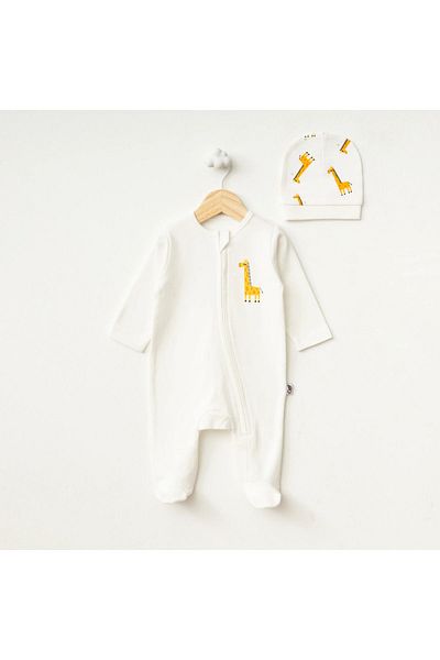Crazy Baby Crazy Jumpsuit Hat with Booties