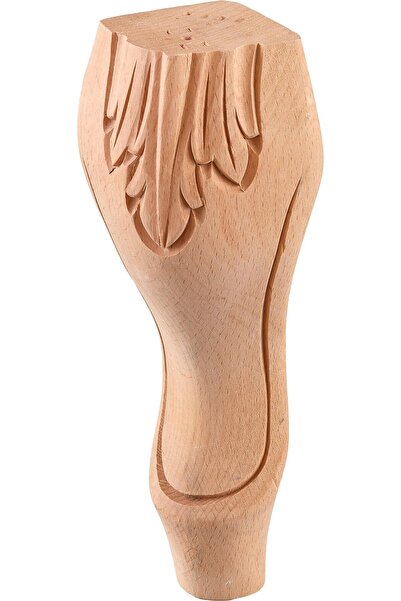 ALTIN İŞ Torna Ayak Oymalı Ayak Sehpa Komodin Mobilya Dresuar Boyanabilir Ahş...