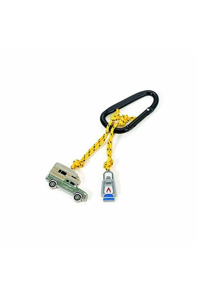Troika Truck Oil Lamp Keychain with Hook