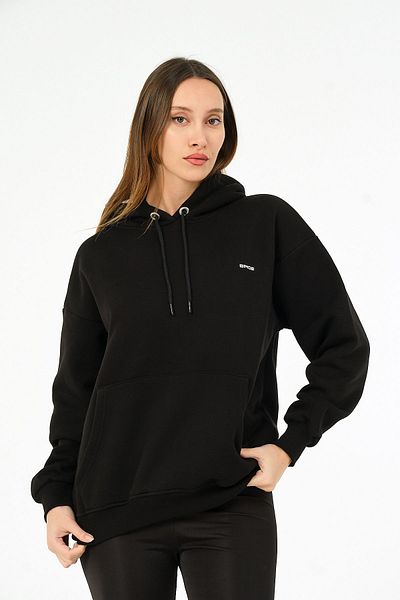 SPIQE NOVA Raised Oversized Hooded Women's Sweatshirt