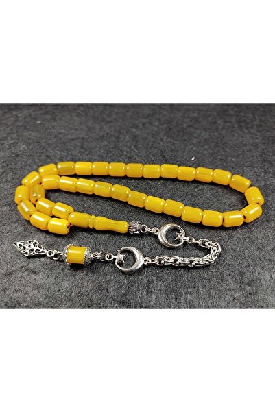 İskeçe Tesbih Citrin de strângere de lungime pentru încheietura mâinii placat...