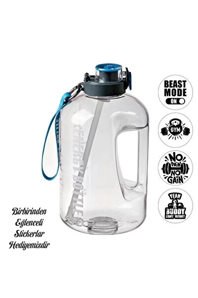 NumuneMarket Suhvee Sporcu Su Matarası Su Matarası Bpa Free 2.5L  Suluk Gym M...