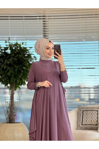 ALANURMODA Sandy Relaxed Cut Dress - Relaxed Cut Sandy Dress