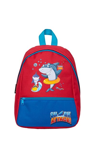 Superbag Boy's Kindergarten Bag Fish Patterned Backpack Nursery Bag