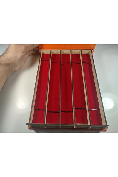 İskeçe Exclusive Luxury Rosary Box Leather 5 Pieces