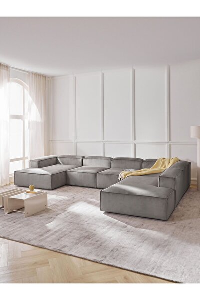 S Home Design Concept Frida 5 Modül Pofidik Modüler Kanepe Xl Köşe Koltuk Tak...