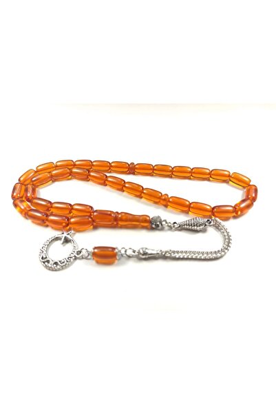 İskeçe Tesbih Model 4378 placat cu argint - ciucuri, dublu șlefuit și lustrui...