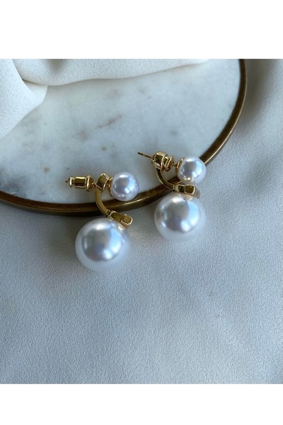 gaila design Top Top Detaylı İnci Küpe