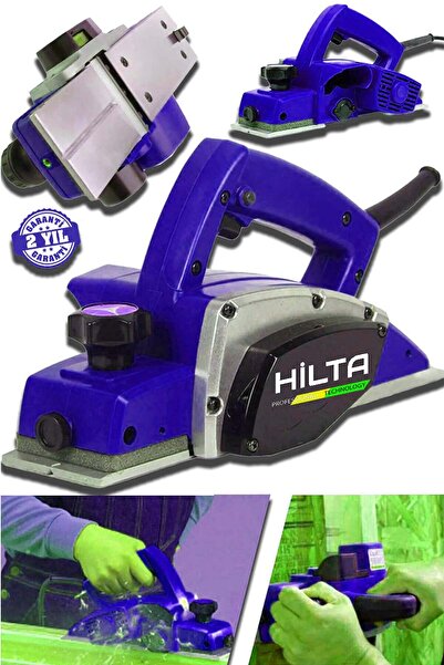 Hilta Power Alman Halper 9500 W Bakir Sargılı Çelik Şanzuman Çift Çelik Bıçakli Planya Rende Makinesi Tam Prof