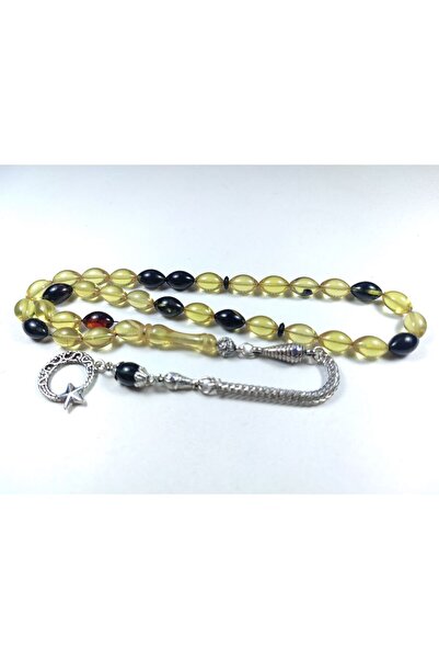 İskeçe Tesbih Посребрен, с пискюли, сухо стругован, двойно полиран, пресован,...