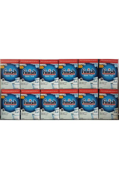 Finish Kireç Kalıntılarına Karşı Koruyucu Bulaşık Makinesi Tuzu 18000 G  (1.5...