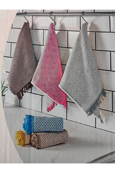 ALANYA HOME DECOR 6 PACK KITCHEN TOWEL 30x50 cm 6 ADET MUTFAK HAVLUSU