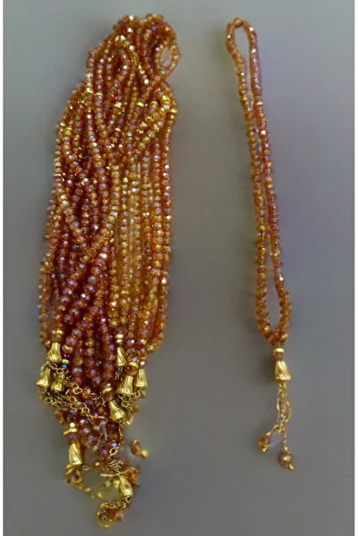 TABASAFE Set of 10 Shiny Crystal Rosary