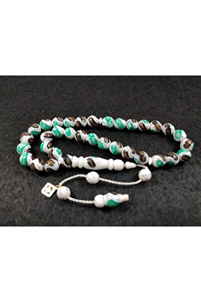 İskeçe Tesbih İskeçeli Cemil Master Work Semnat Mine Turcoaz și Camelbone Cer...