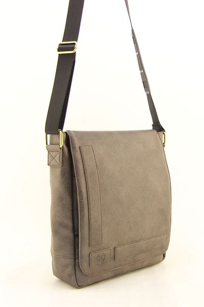HNB Unisex Mink Artificial Leather - Waterproof Postman Business School Briefcase Laptop Bag