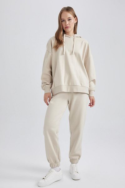 DeFacto Coole Jogger-Jogginghose – elastische Taille und Taschen, dicker Stoff Z4825az23wn
