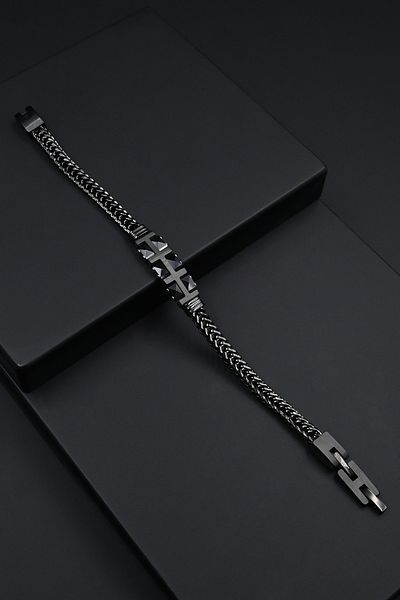 FERRO FRJ10058-G Model Black Steel Jewelry