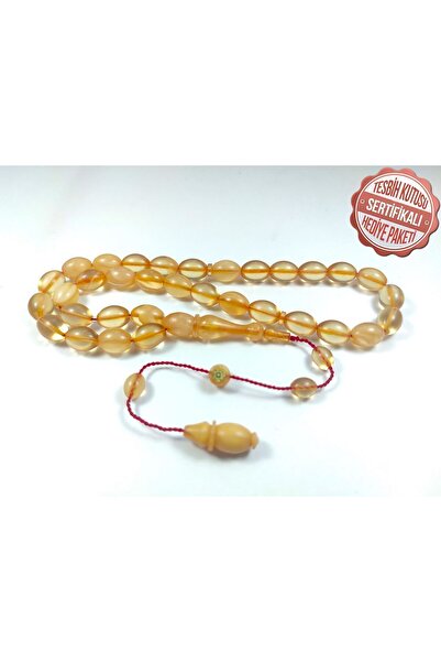 İskeçe Tesbih Hikmet Al Said Usta Şeyi İmzalı 0,6 Delim Zar German Certificat...