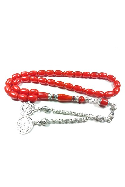 İskeçe Tesbih 925 проба срібла, різьблене - з бахромою та срібним покриттям, ...