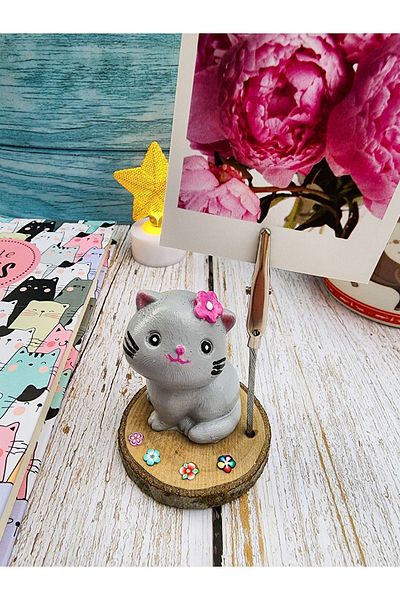 Rota Hediyelik Note Holder Photo Holder Cute Kawaii Cat Note Holder Desktop Office Gift