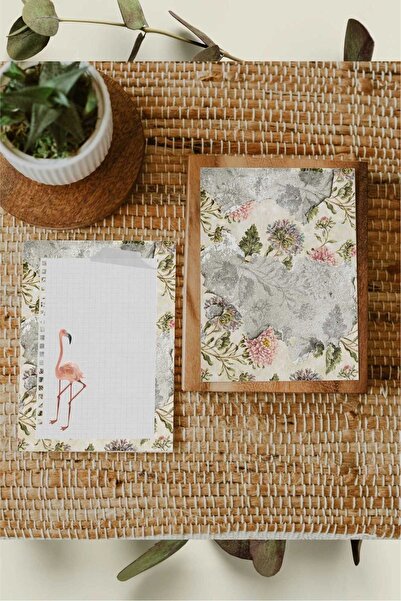 Spacepiks Vintage Not Kartı 8x5 Cm 100 Adet - Teşekkür Kartı
