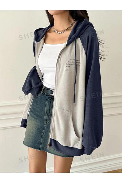 Machetta Μεγάλο μέγεθος Unisex Belisted Raglan μανίκι με κουκούλα Oversize Winter Cardigan Hoodie