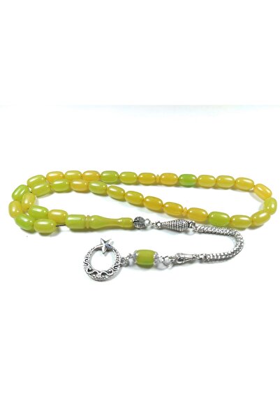 İskeçe Tesbih Посребрен пискюл, сухо стругован, двойно полиран, сертифициран ...