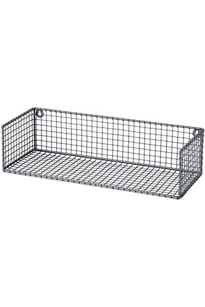 Wess Dizayn Metal Mutfak Banyo Duvar Rafı 2 'li Set Wd-101