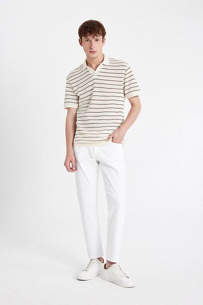 DeFacto Slim Fit-Jeanshose im 90er-Stil mit hoher Taille - D4463ax24hs
