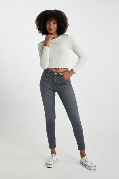 DeFacto Rebeca Skinny Fit Normale Taille Schmaler Beinausschnitt Lange Jeanshose A7551ax23au