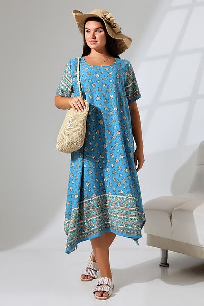 LİKAPA Κοντομάνικο φόρεμα Likapashop Viscose - 2726