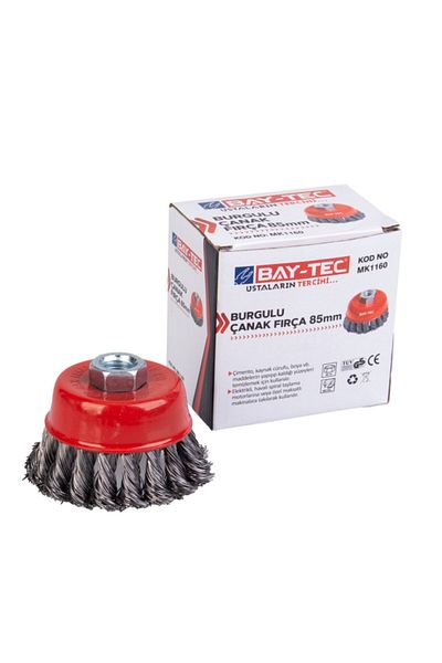 Baytec Twisted Bowl Brush 85mm Mk1160