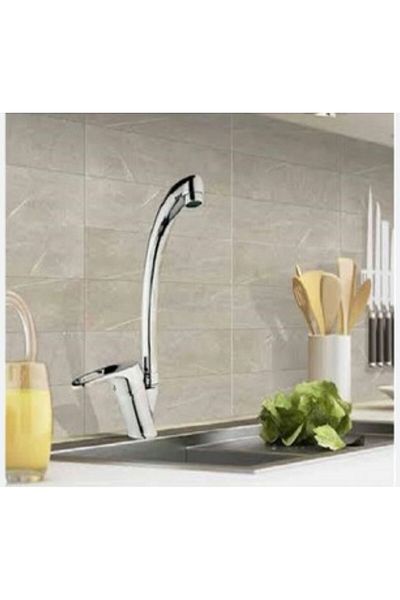 Vatan Luxury Kitchen Faucet - 5 Years Warranty, Double Water Inlet, Hot Cold