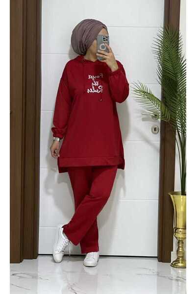 MODA ALMİRA 1115 K40 KIRMIZI BUGLEM İKİLİ TAKIM