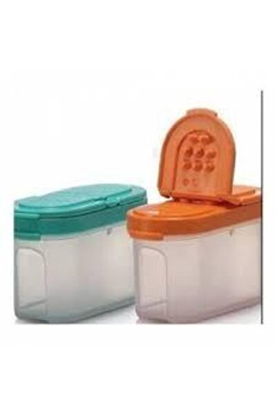 Tupperware Oval Küçük Baharatçık 120 Ml X 2'li Turuncu
