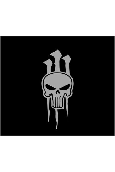 SEÇ Skull Monster Sticker Multipurpose Sticker Sticker