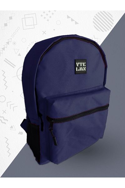 Vatkalimon Σχολείο και σακίδιο πλάτης Unisex Navy Blue