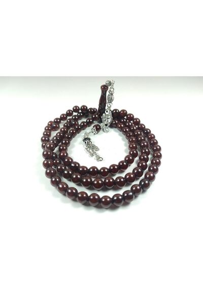 İskeçe Tesbih Combinație de ciucuri de argint german cu cap de lup, chihlimba...