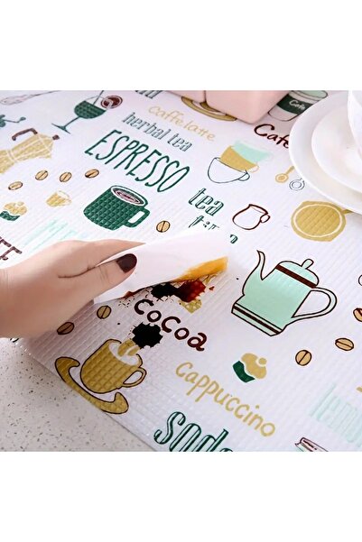 MG HOME غطاء مقاوم للزيت بطول 2 متر * 30 سم - نموذج ملون يتم شحنه لحالة المخزون