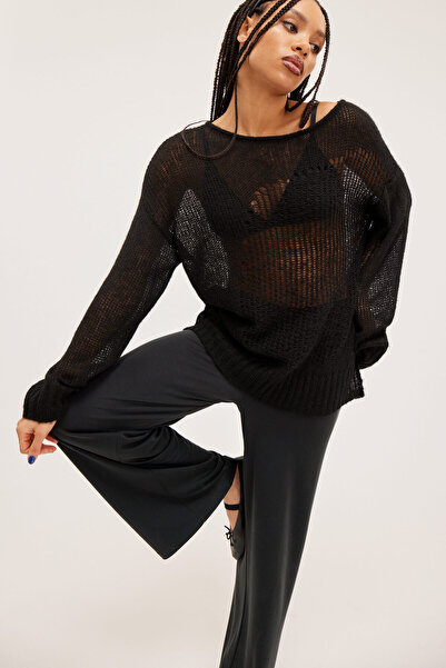 Monki Cleo Soft Trousers - Comfortable Cut