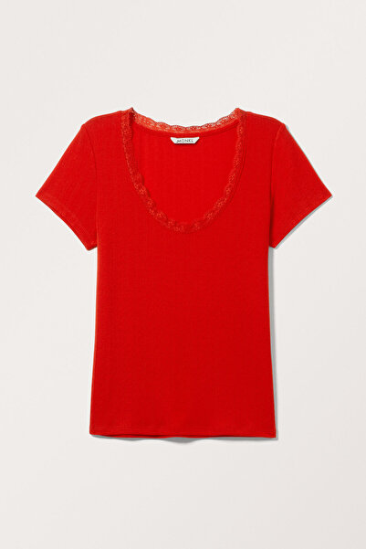 Monki Mon 123274600524 Model Women's Blouse