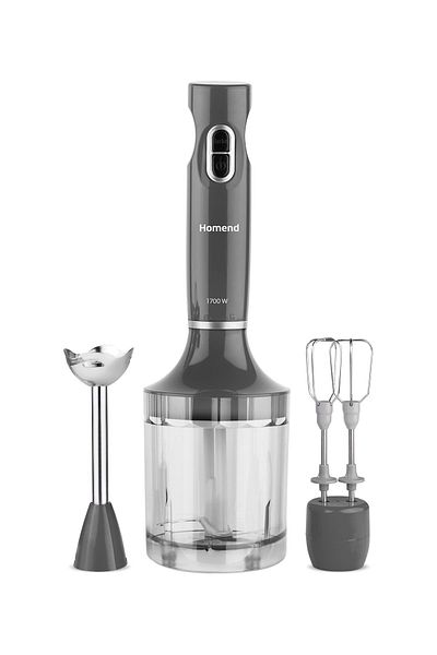HOMEND Handmaid 1936H Anthracite Hand Blender Set