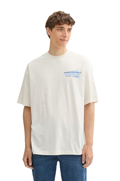 Tom Tailor Denim Μπλουζάκι μεγάλο εμπριμέ