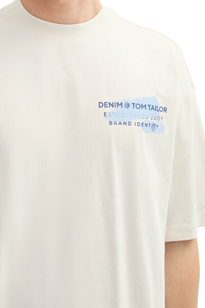 Tom Tailor Denim Μπλουζάκι μεγάλο εμπριμέ