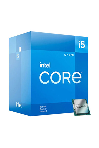 Intel Core I5-12400f 2.50ghz 18mb 1700p 12. nesil Fanlı Vgasız