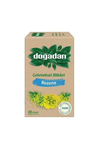 Doğadan Geleneksel Bitkiler Rezene Çayı 20 Poşet
