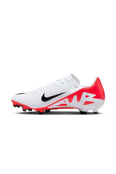 Nike Mercurial Zoom Vapor 15 Academy FG/MG DJ5631-600 White Men's Turf Football Shoes