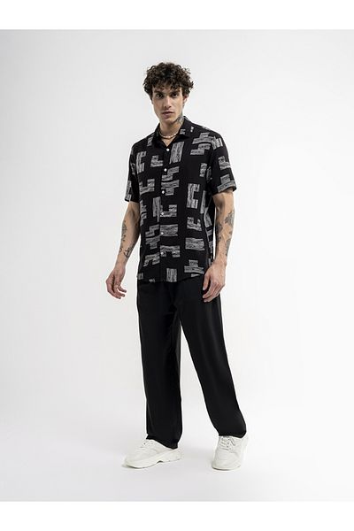 Loft Men's Black Shirt - Lf2035560