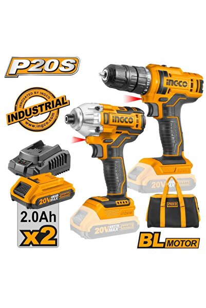 Ingco İNGCO CKLI 2016 MATKAP-VİDALAMA 2 Lİ SET 20 W